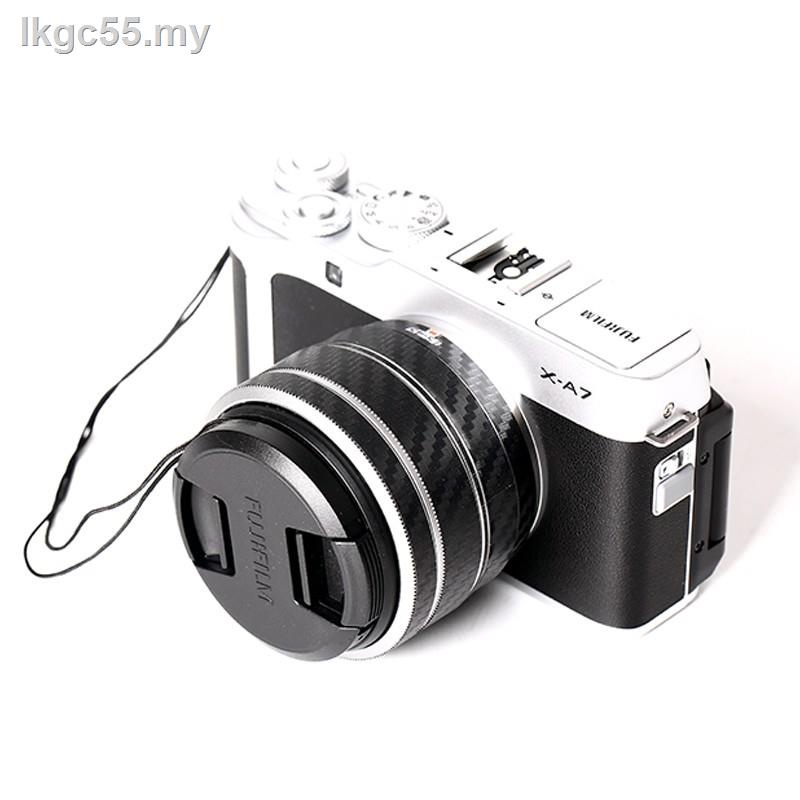 【現貨】適用富士XT3 Xt4 XT5 XT30 XT40 微單鏡頭蓋16-80 72mm鏡頭蓋