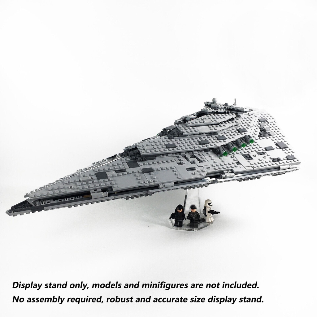 訂制樂高LEGO 75190 First Order Star Destroyer展示架, 僅出售手工亞克力支架.