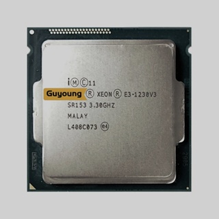 至強處理器 E3-1230V3 E3 1230V3 四核處理器 LGA1150 台式機 CPU