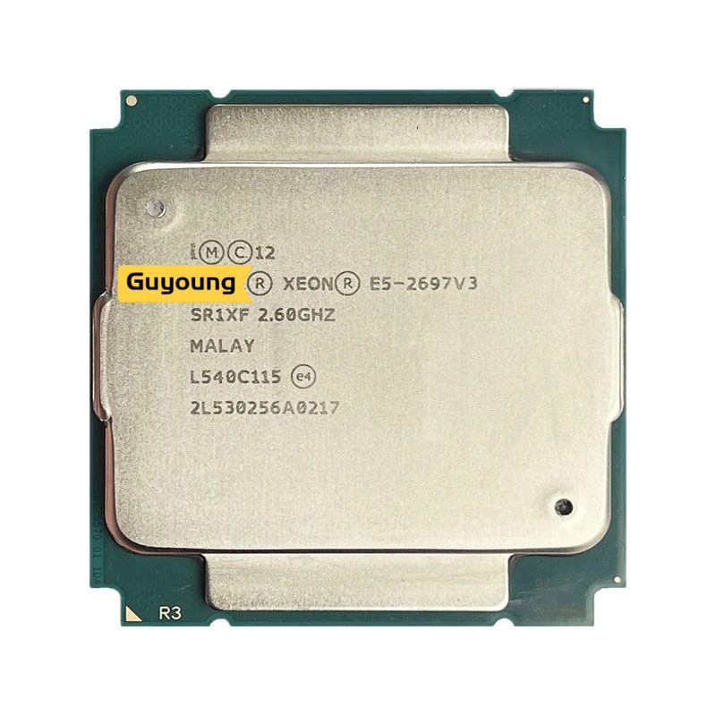 E5-2697v3原裝至強e5 2697V3 CPU 14核2.60GHZ 35MB 22nm LGA2011-3 E5