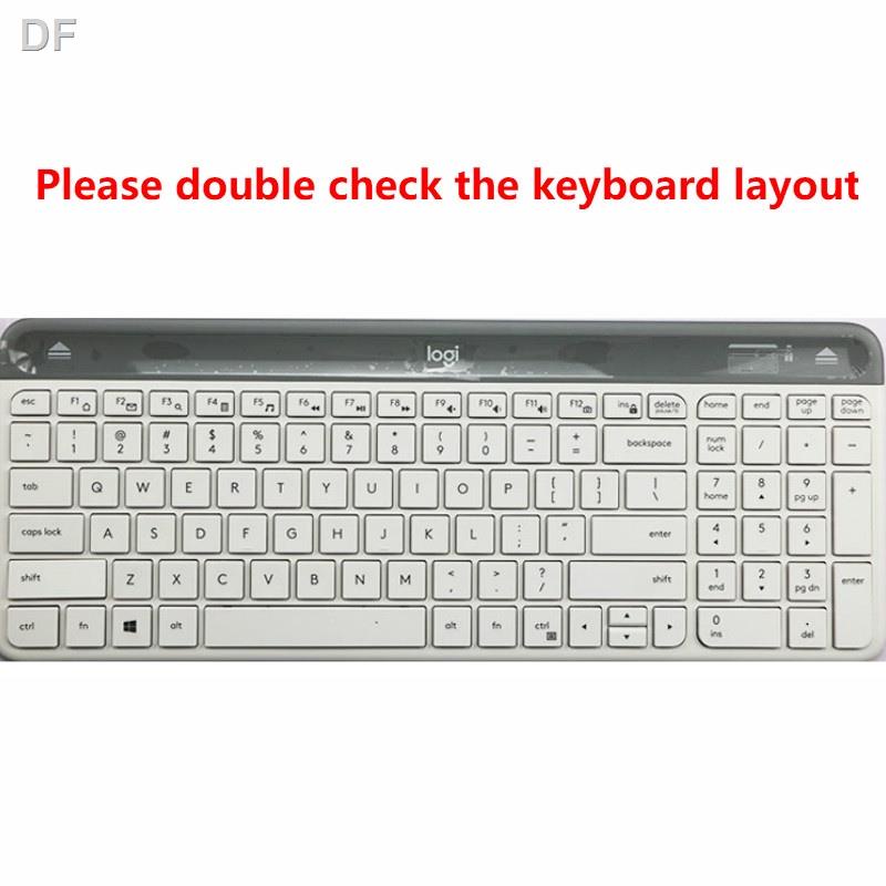 適用於羅技 MK470 K580 柔軟超薄矽膠筆記本電腦鍵盤保護套