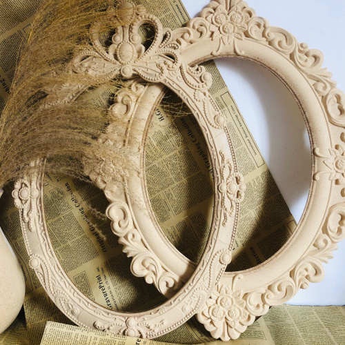 diy相框ins復古木質毛胚歐式鏡框畫框拍攝道具民宿家居婚禮裝飾品