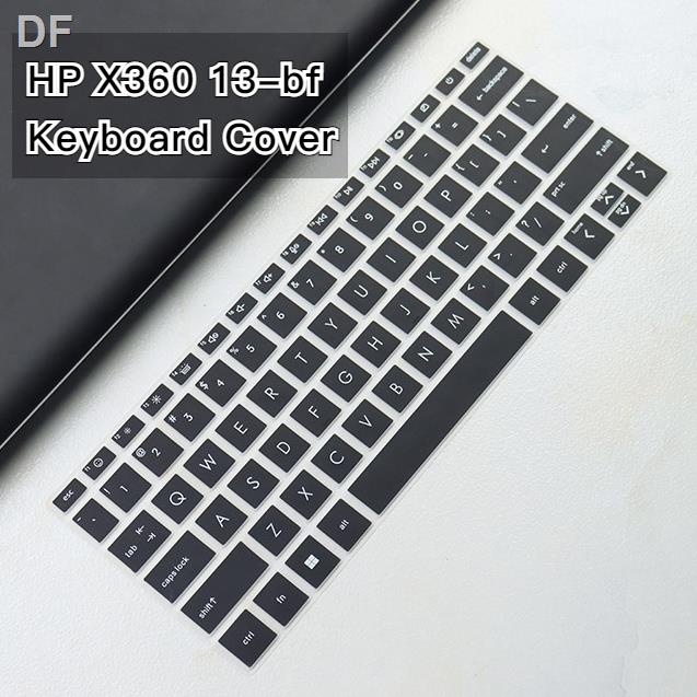 Hp Envy X360 13-bf 鍵盤保護套 13.3 英寸 HP Envy 筆記本電腦 13 英寸鍵盤保護膜皮膚矽