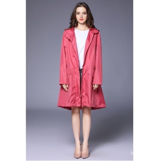 Qm🍅 日式時尚大衣輕便透氣旅行戶外風衣雨衣雨披防風雪