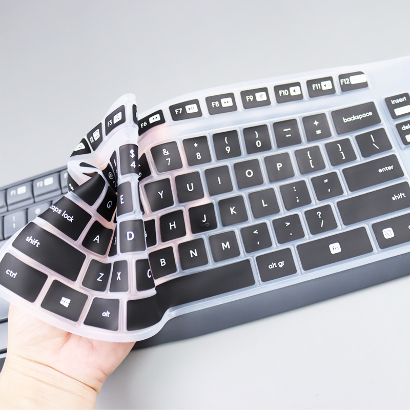 【reday stock】適用羅技（Logitech）K375s鍵盤保護貼膜臺式機鍵盤MK235防塵