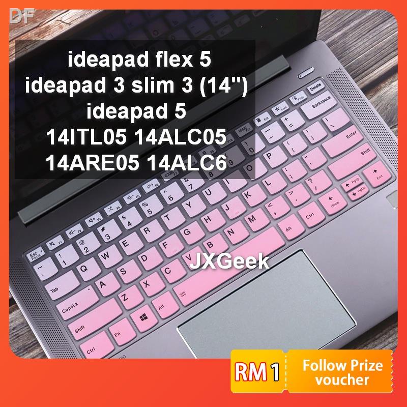 LENOVO 聯想鍵盤保護套 Ideapad Flex 5 Flex 5i Ideapad 3 Slim 3 14''