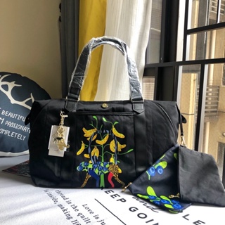 Kipling 聯名大號手提包/兒童媽媽包帶兩個小手提包/時尚黑色女士旅行包單肩購物袋 K2287