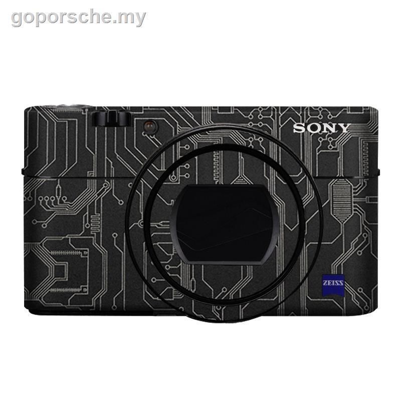 【現貨】索尼RX100M4貼紙相機貼膜黑卡M5A機身保護膜黑卡四配件貼