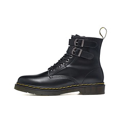 Dr.martens Jadon8 孔雙排扣側拉鍊真皮女式短靴增高