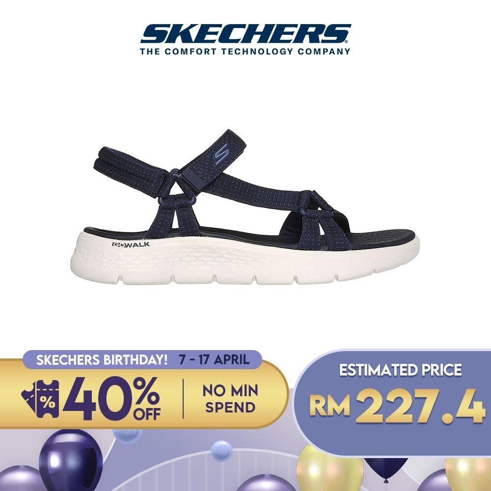 思克威爾 Skechers 女士 On-The-GO GOwalk Flex Sublime 涼鞋 - 141451-海