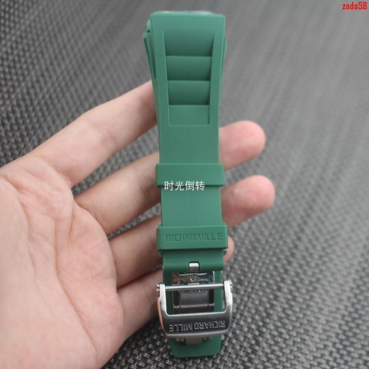 【FA好品質】柔軟進口防水矽膠錶帶 適配RICHARD MILLE 理查德米勒系列手錶帶