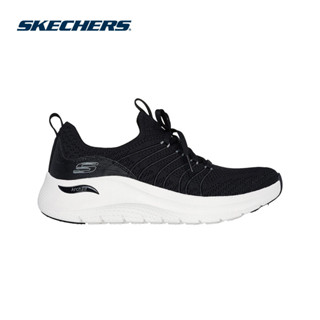 思克威爾 Skechers 女士運動拱形合身 2.0 新款節奏休閒鞋 - 150053-黑色 Kasut 運動鞋