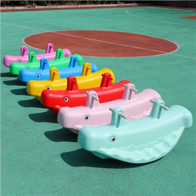 幼兒園蹺蹺板搖馬平衡玩具兒童感官設備戶外兒童遊樂設備