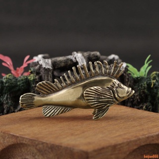 手工創意純銅金龍魚擺件仿古銅觀賞魚茶寵書房辦公桌面銅製工藝品