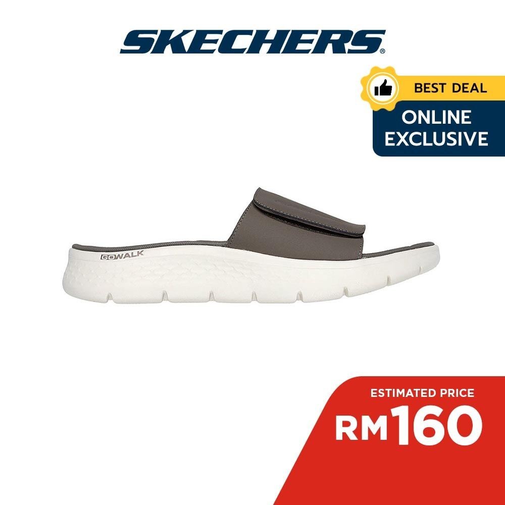 思克威爾 Skechers 男士 On-The-GO GOwalk Flex 沙條涼鞋 - 229204-TPE
