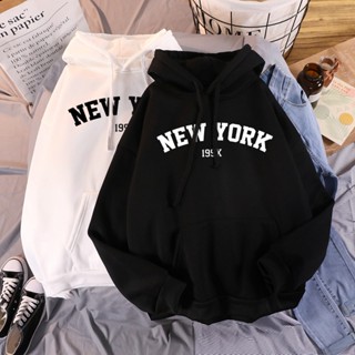 [K2aola女裝女裝配飾] NX05 衛衣女裝 NEW YORK 印花連帽女士上衣連帽衫