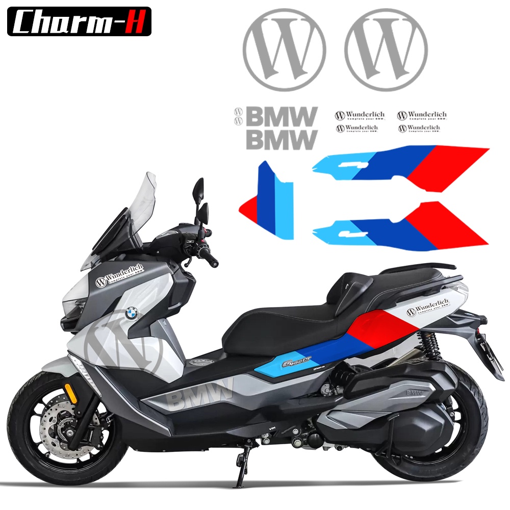 適用於 BMW Motorrad C 系列 C400GT 摩托車圖形乙烯基貼花貼紙的條紋套件