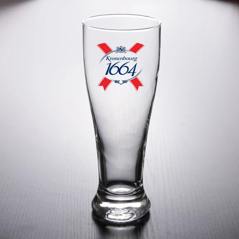 法國進口凱旋1664啤酒杯加厚耐熱創意玻璃杯酒吧家用印logo高腳杯 杯 玻璃杯 酒杯 酒器 分酒器 啤酒杯