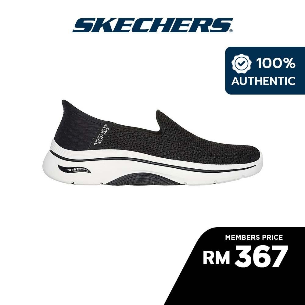 思克威爾 Skechers 女式一腳蹬 GOwalk Arch Fit 2.0 Delara 步行鞋 - 125315-