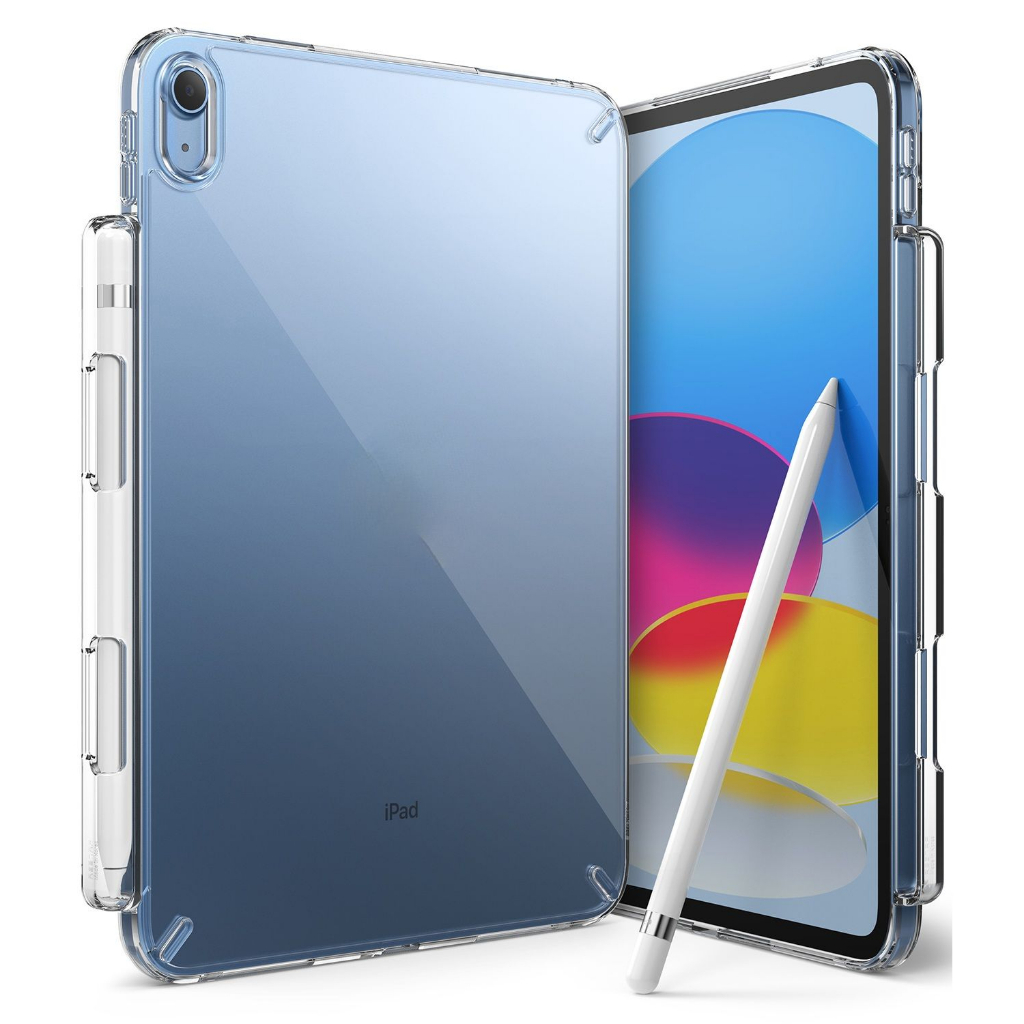 Ringke Fusion 透明 黑邊框 採用筆筒硬質設計保護殼 iPad 10