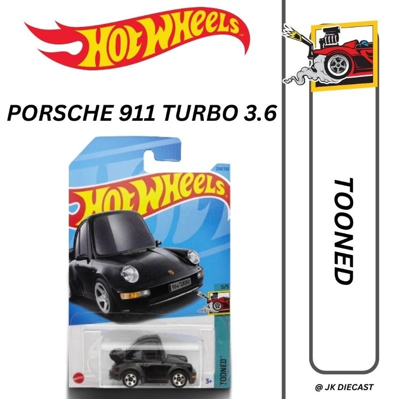 PORSCHE 保時捷 911 Turbo 3.6 Hotwheels 2024 主線調整