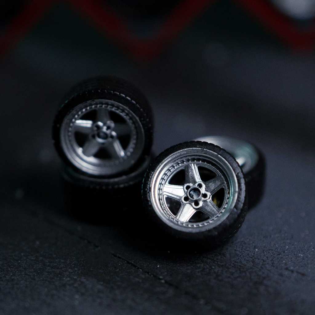 Wasserpigwheels AMG Penta 3P 9.5 毫米方形輪胎輪輞 1/64