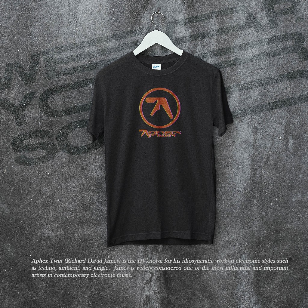 Aphex Twin 電子音樂樂隊 T 恤