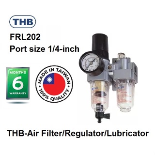 Thb 台灣FRL202(1/4英寸)空氣濾清器、調節器和潤滑器