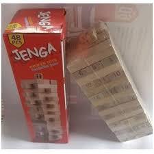 Jenga 木製玩具遊戲 48 件 4875240