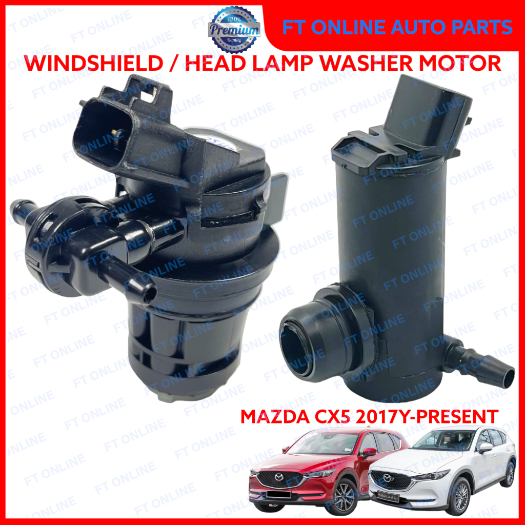 Mazda CX-5 2017 年至今 KF 洗衣機電機/泵擋風玻璃雨刷水箱大燈/大燈 2018 2019 2020 2