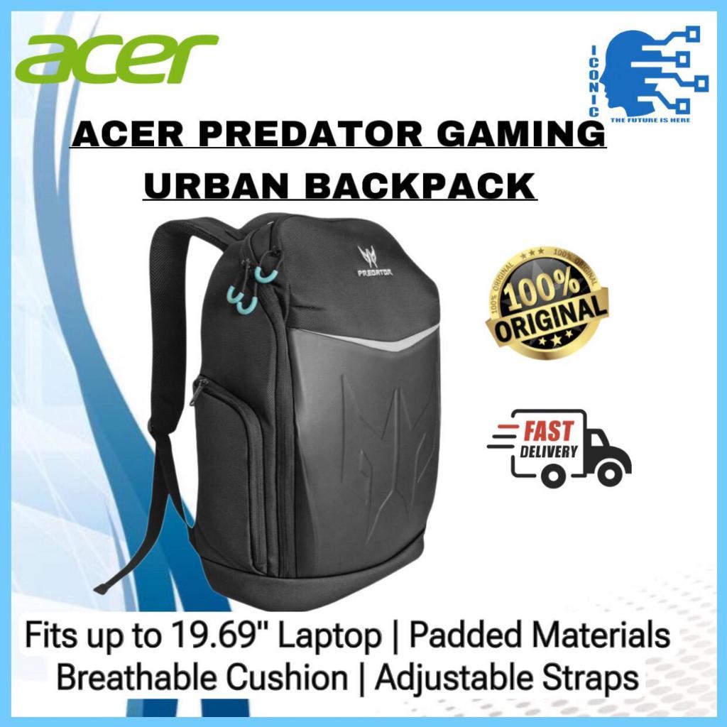 宏碁 Acer Predator Gaming Urban 筆記本電腦背包,適用於筆記本電腦和旅行使用