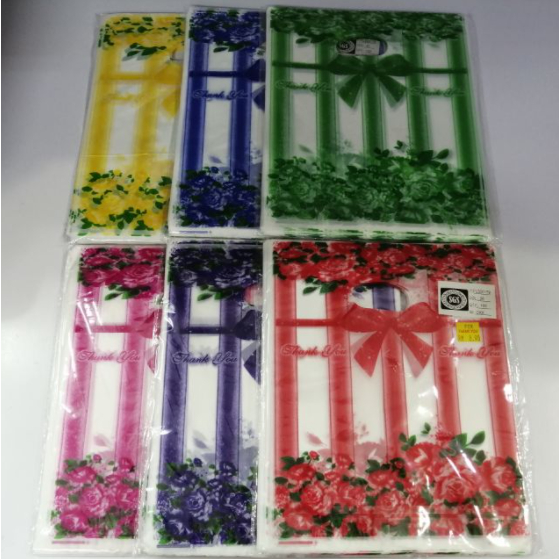 100 件 30x40cm Beg Plastik PB HDPE 禮品袋