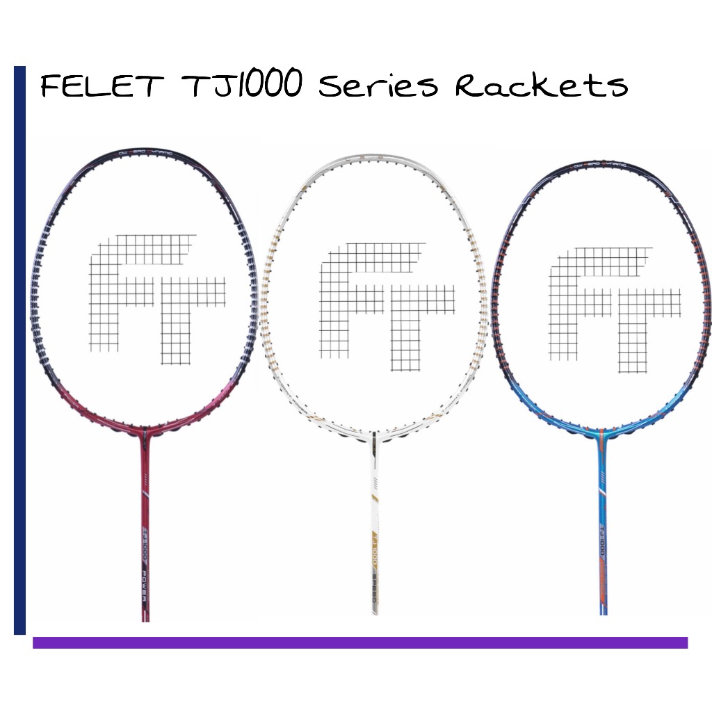 Felet TJ1000 動力/速度/控制球拍