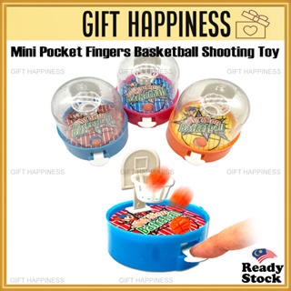 迷你袖珍手指籃球射擊玩具兒童生日派對玩具幸福迷你手指投籃遊戲機