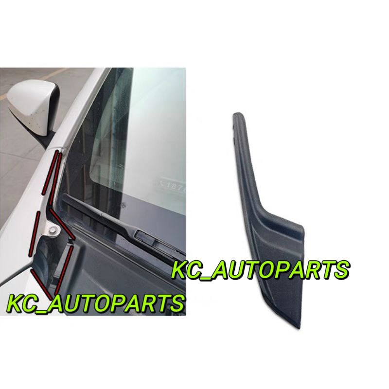 丰田威驰 Toyota VIOS ncp150 2013-2018 前擋風玻璃雨刮器格柵面板密封件/裝飾件,DEPAN