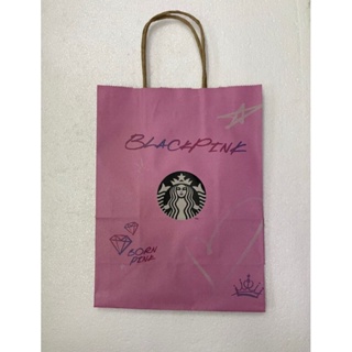 Starbucks x Blackpink 紙袋 / Starbucks Bag / Tumbler 編織袋 / Sta