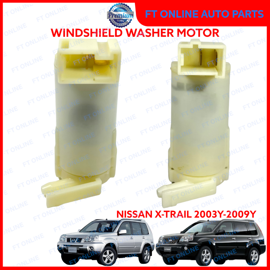 Nissan X-TRAIL 2003-2009 T30 洗衣機電機/泵擋風玻璃雨刷水箱 2004 2005 2006
