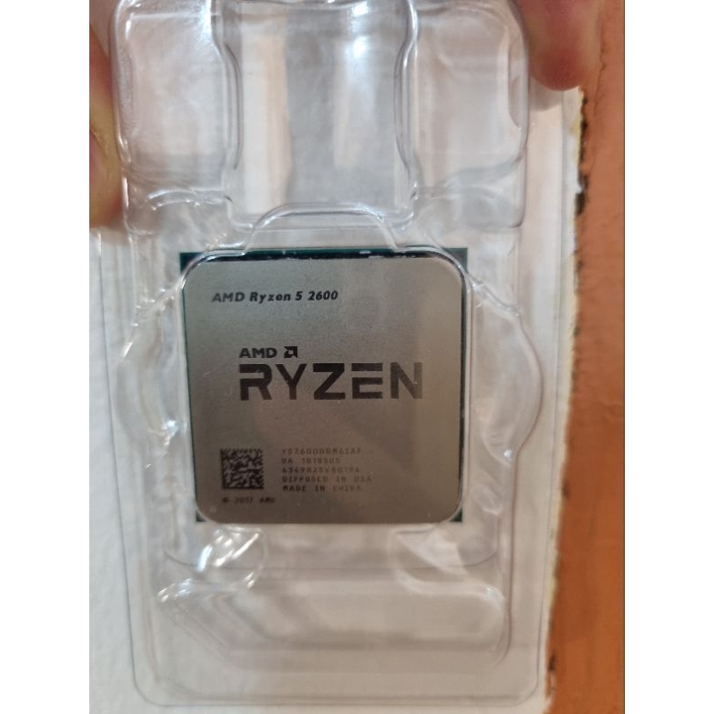 (二手)RYZEN 5 2600 - 僅托盤單元