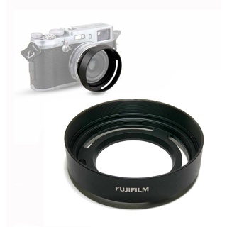 適用於富士 X10/X20/X30 相機的金屬鏡頭遮光罩通風 Fujifilm 旋入式