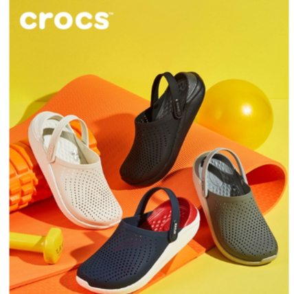 Crocs Literide Crocs男女涼鞋防水鞋孔鞋夏季鞋開車鞋