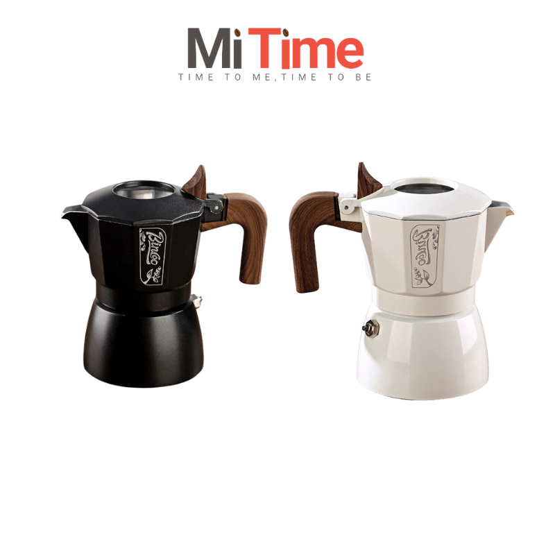 Bincoo - Espresso 咖啡機摩卡壺 - 經典意大利和古巴咖啡沖泡專業家庭咖啡師工具