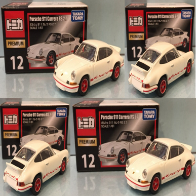 PORSCHE Tomica Premium 12 保時捷 911 Carrera RS 2.7(TAKARA TOMY