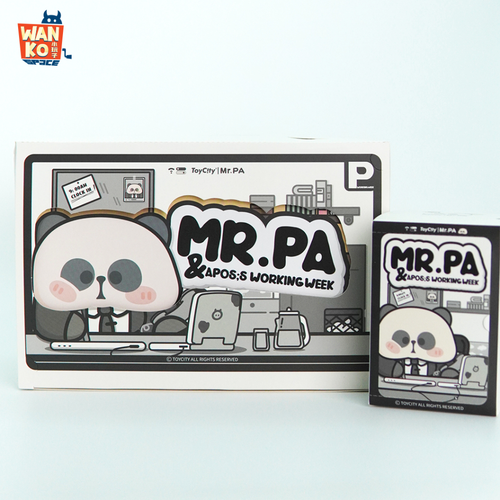 Mr.Pa &amp; Apos:s Working Week Series BlindBox 耙老師的打工周系列盲盒