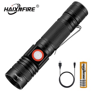 HaixnFire X003 XML-T6 LED手電筒 3種模式可伸縮防水適用於露營 旅行 徒步 登山