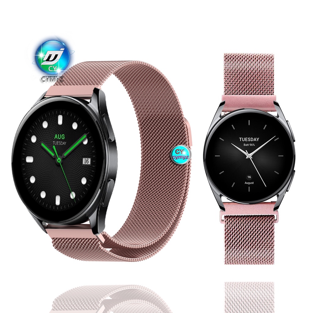 小米手錶s2 錶帶 金屬不銹鋼運動腕帶 xiaomi watch s2 錶帶 小米智能手錶s2錶帶運動腕帶 小米s2錶帶