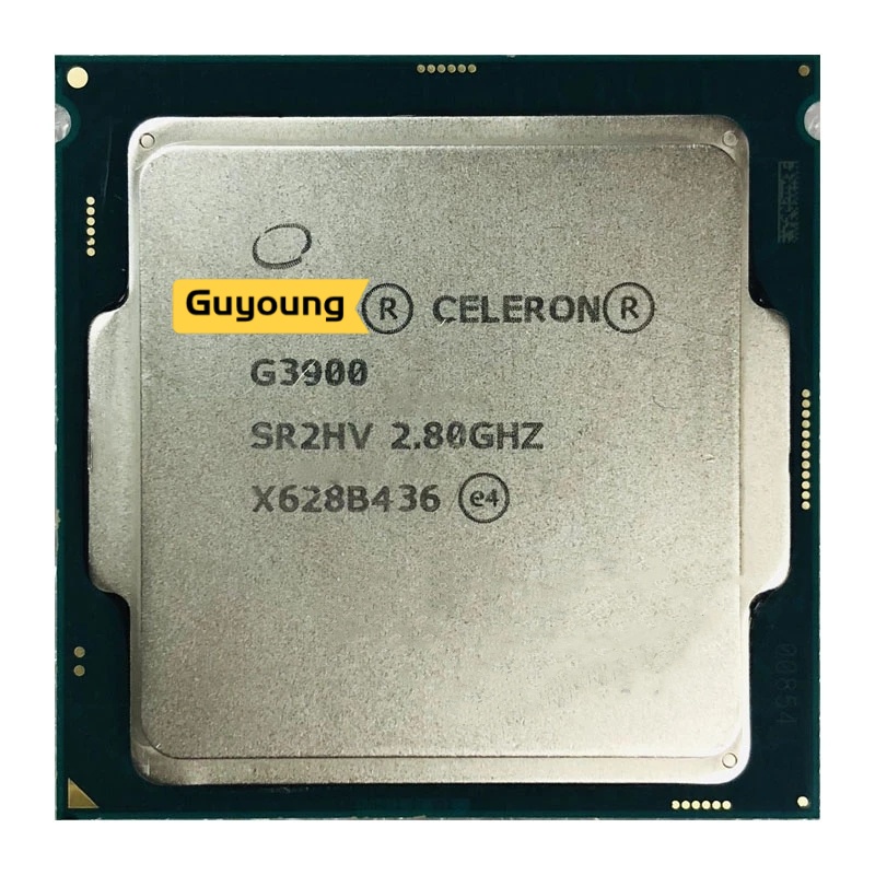 G3900 雙核 2.8GHz TDP 51W LGA 1151 2MB 緩存帶高清顯卡 DDR4 RAM14nm 台式