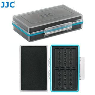 JJC 5號電池收納盒 定制海綿保護墊 可裝8節AA電池或14500電池 防塵防壓防水濺便攜電池保護盒