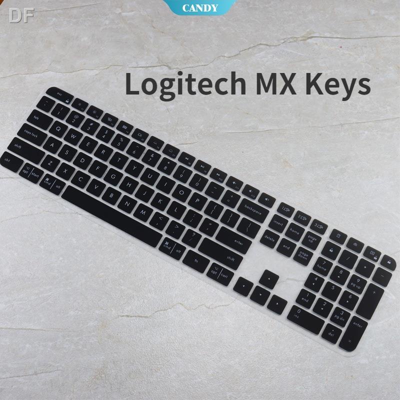 適合羅技 MX Keys Bump 矽膠全罩桌面鍵盤保護套鍵盤保護膜 [CAN]