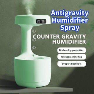 空氣加濕器 家用反重力水滴擴散器冷霧機 反重力加濕氣 霧化水氧機 水滴倒流加濕器 負離子水氧機 霧化加濕器