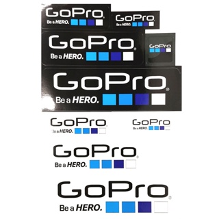 Gopro 貼紙適用於 GoPro 運動標誌貼紙頭盔裝飾貼花配件